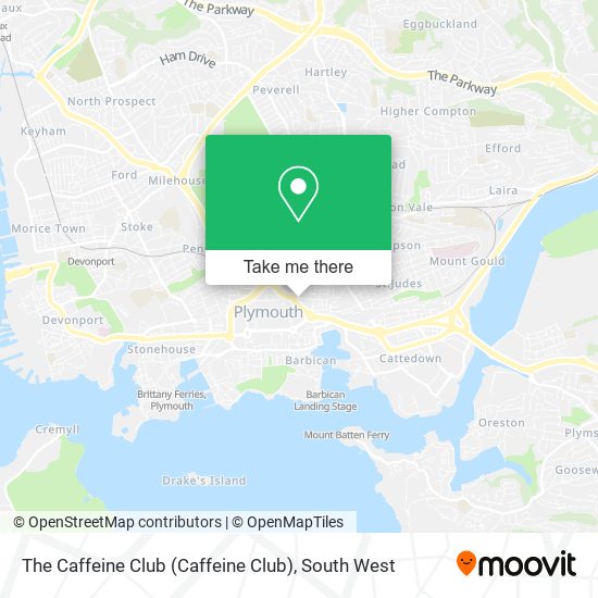 The Caffeine Club map
