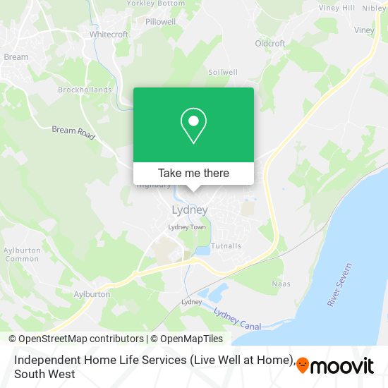 Independent Home Life Services (Live Well at Home) map