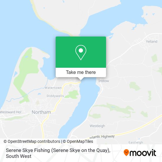 Serene Skye Fishing (Serene Skye on the Quay) map