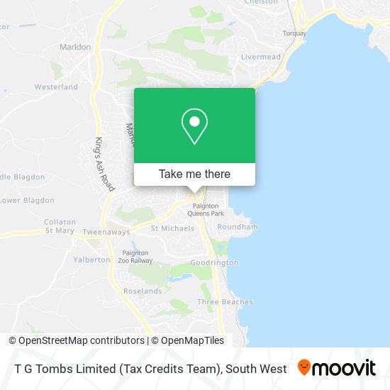 T G Tombs Limited (Tax Credits Team) map