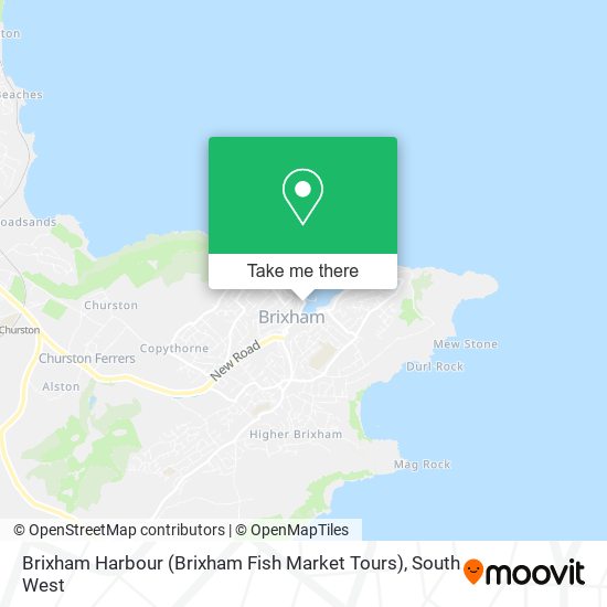 Brixham Harbour (Brixham Fish Market Tours) map