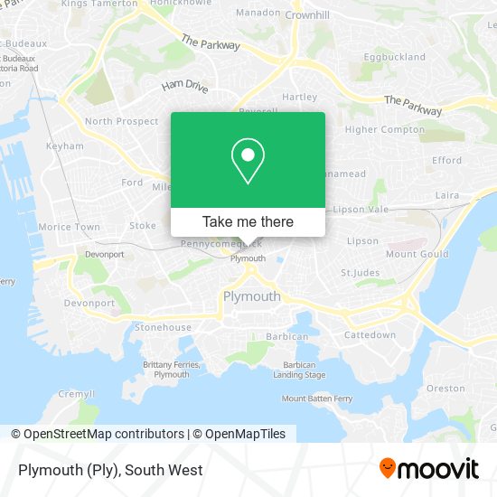 Plymouth map