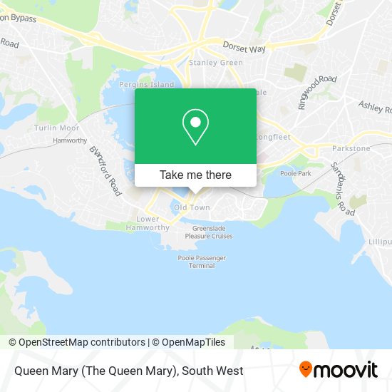 Queen Mary (The Queen Mary) map