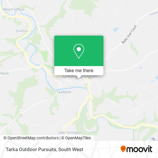 Tarka Outdoor Pursuits map