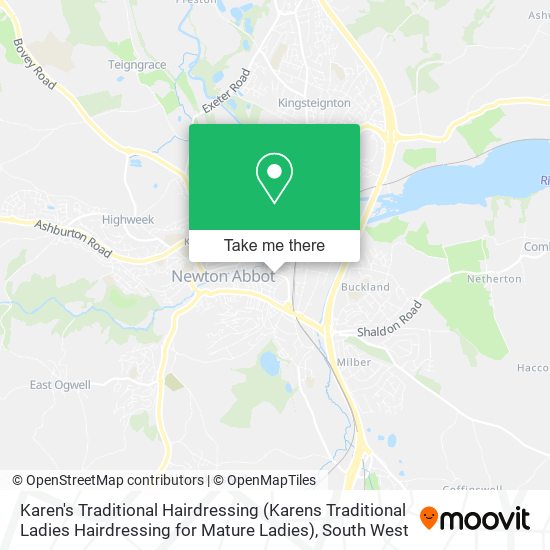 Karen's Traditional Hairdressing (Karens Traditional Ladies Hairdressing for Mature Ladies) map