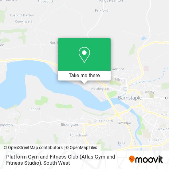 Platform Gym and Fitness Club (Atlas Gym and Fitness Studio) map