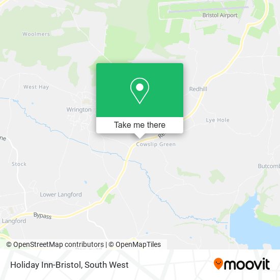 Holiday Inn-Bristol map
