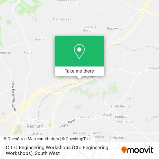 C T O Engineering Workshops (Cto Engineering Workshops) map