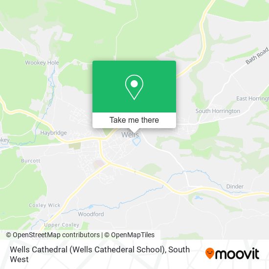 Wells Cathedral (Wells Cathederal School) map