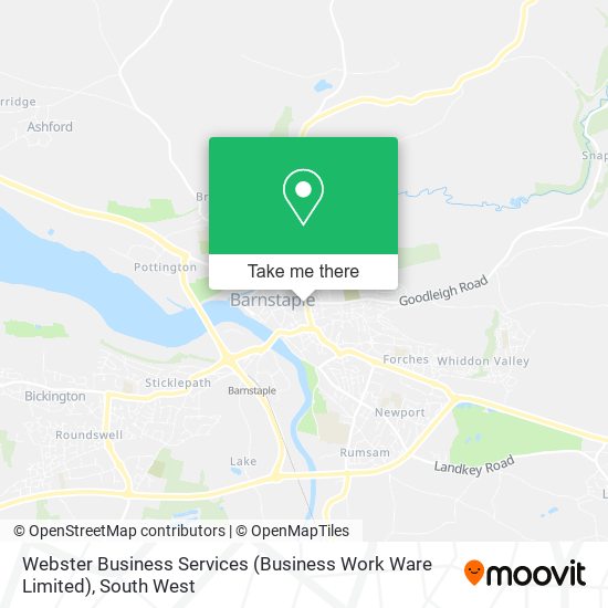 Webster Business Services (Business Work Ware Limited) map