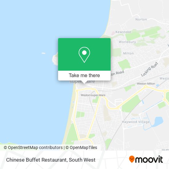 Chinese Buffet Restaurant map