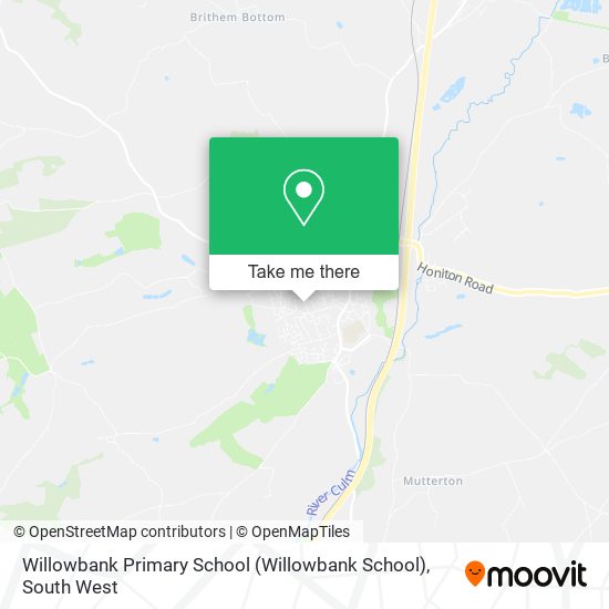 Willowbank Primary School (Willowbank School) map