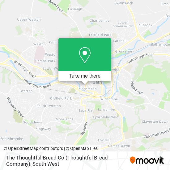 The Thoughtful Bread Co (Thoughtful Bread Company) map