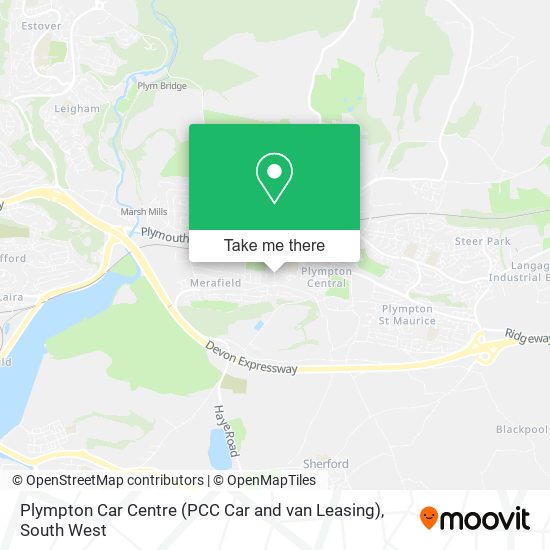 Plympton Car Centre (PCC Car and van Leasing) map