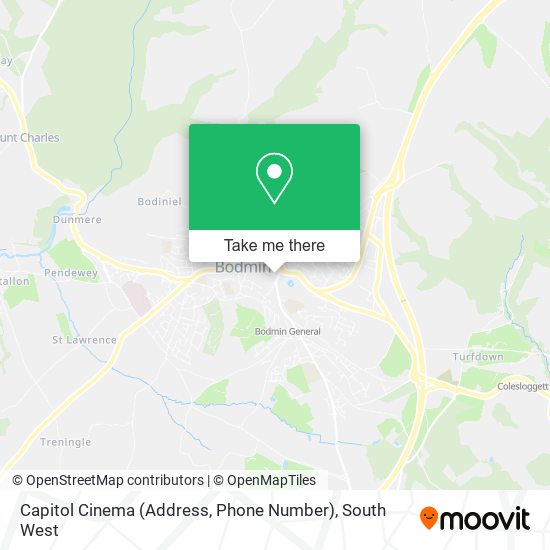 Capitol Cinema (Address, Phone Number) map