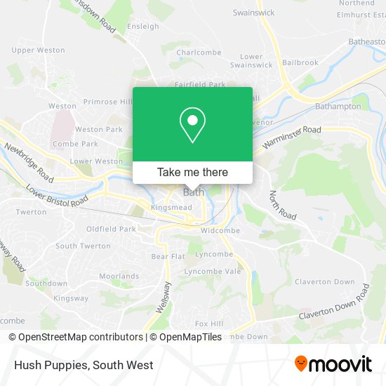 Hush Puppies map