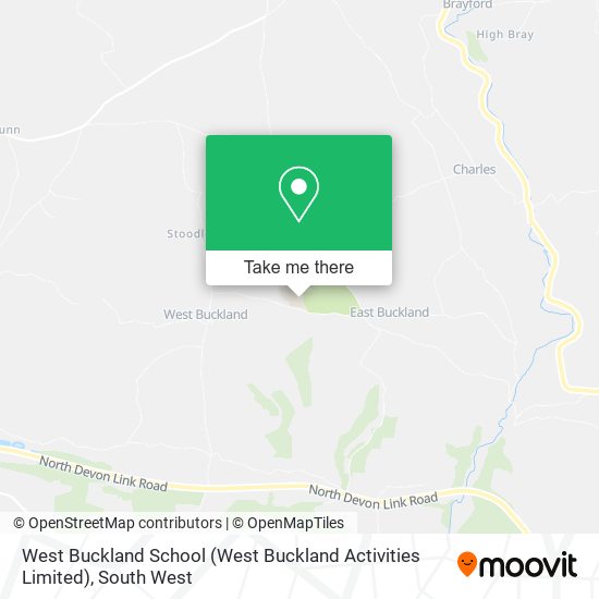 West Buckland School (West Buckland Activities Limited) map