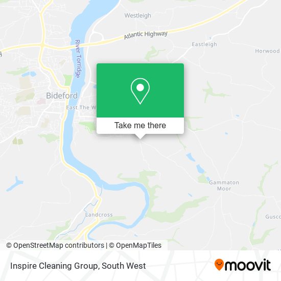 Inspire Cleaning Group map