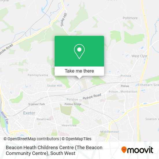Beacon Heath Childrens Centre (The Beacon Community Centre) map