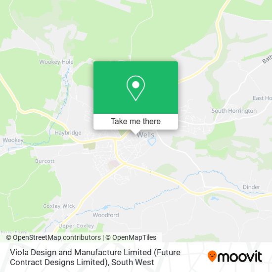 Viola Design and Manufacture Limited (Future Contract Designs Limited) map