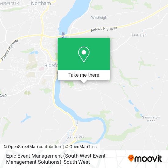 Epic Event Management (South West Event Management Solutions) map