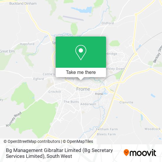 Bg Management Gibraltar Limited (Bg Secretary Services Limited) map