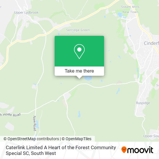 Caterlink Limited A Heart of the Forest Community Special SC map