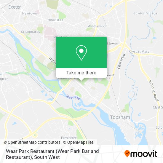 Wear Park Restaurant (Wear Park Bar and Restaurant) map