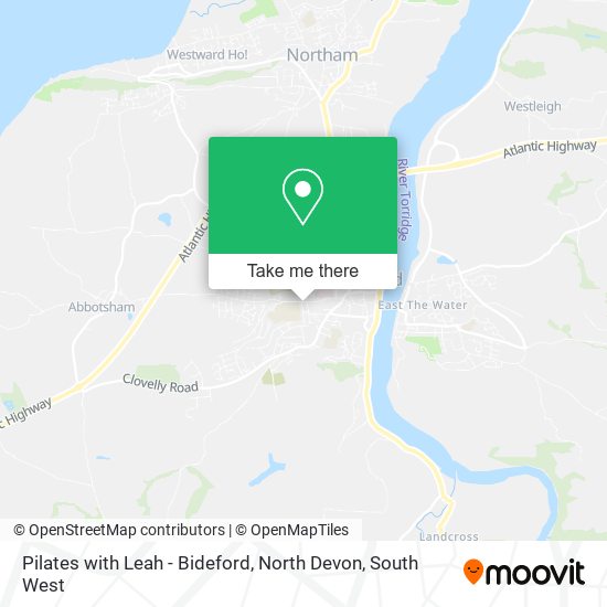 Pilates with Leah - Bideford, North Devon map