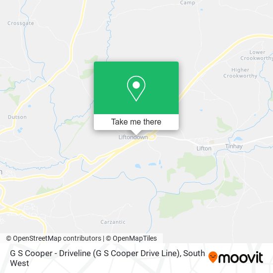 G S Cooper - Driveline (G S Cooper Drive Line) map