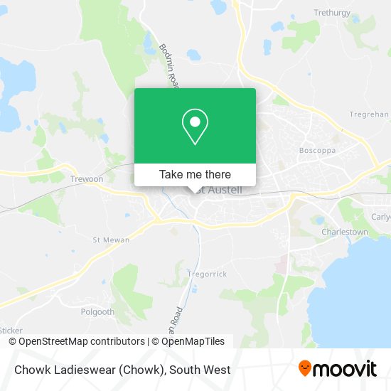 Chowk Ladieswear map