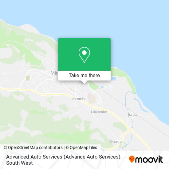 Advanced Auto Services (Advance Auto Services) map