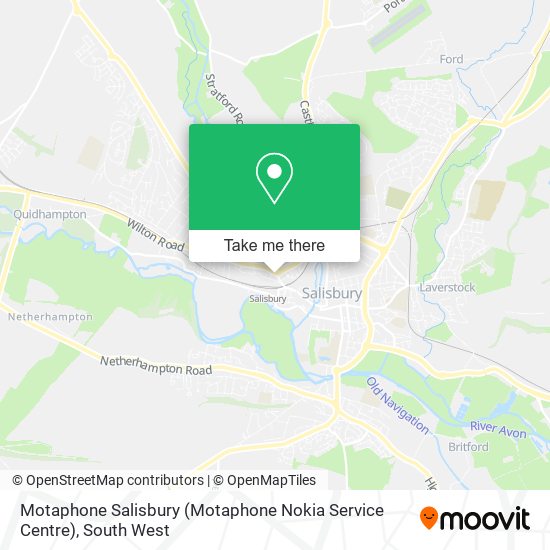 Motaphone Salisbury (Motaphone Nokia Service Centre) map