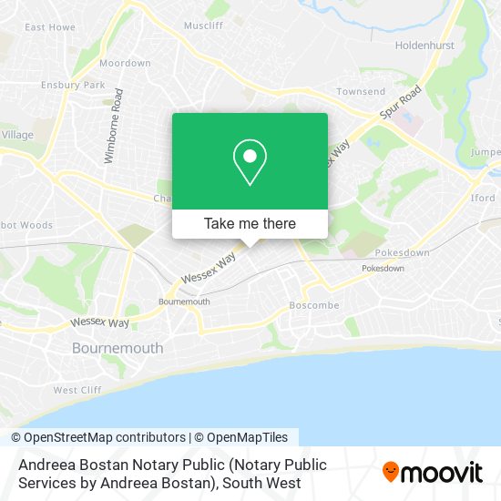 Andreea Bostan Notary Public (Notary Public Services by Andreea Bostan) map