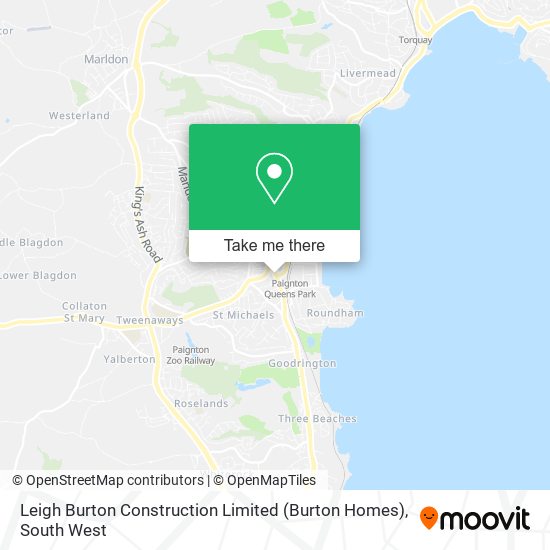Leigh Burton Construction Limited (Burton Homes) map
