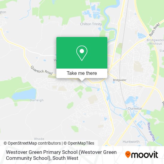 Westover Green Primary School map