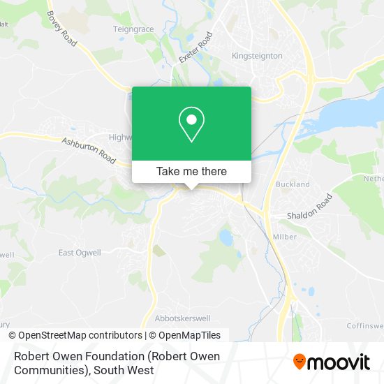 Robert Owen Foundation (Robert Owen Communities) map