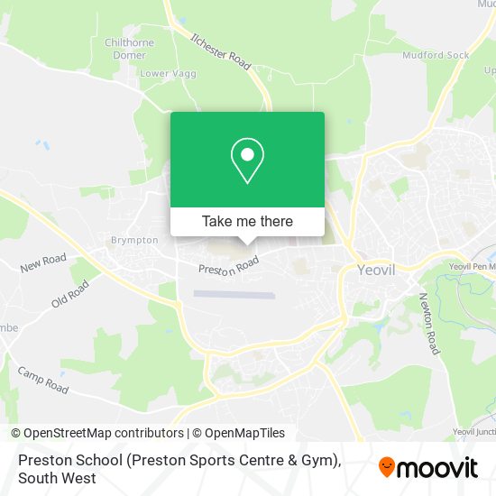 Preston School (Preston Sports Centre & Gym) map