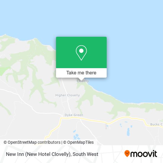 New Inn (New Hotel Clovelly) map