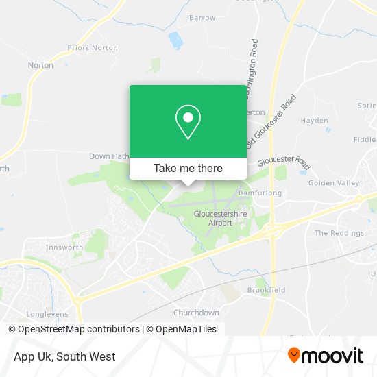 App Uk map