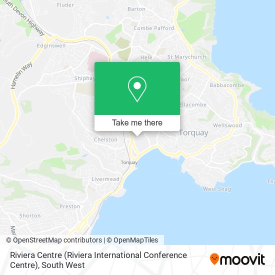 Riviera Centre (Riviera International Conference Centre) map
