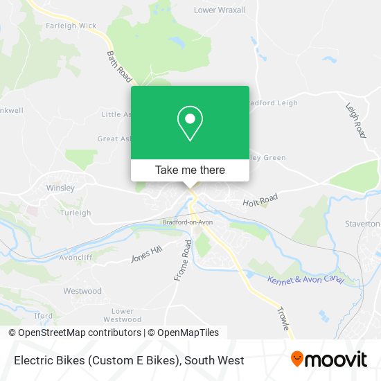 Electric Bikes (Custom E Bikes) map