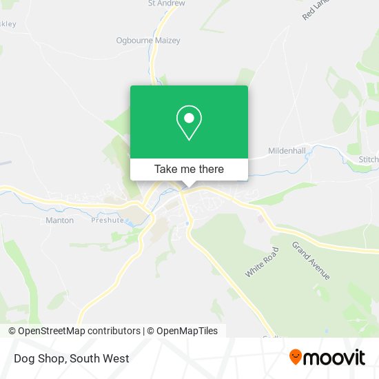 Dog Shop map
