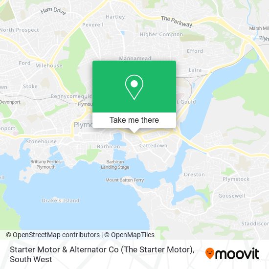 Starter Motor & Alternator Co (The Starter Motor) map
