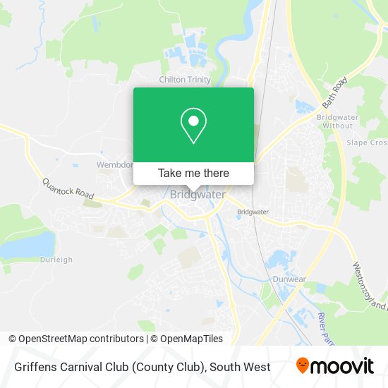 Griffens Carnival Club (County Club) map