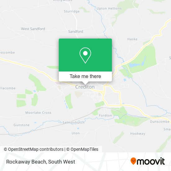 Rockaway Beach map