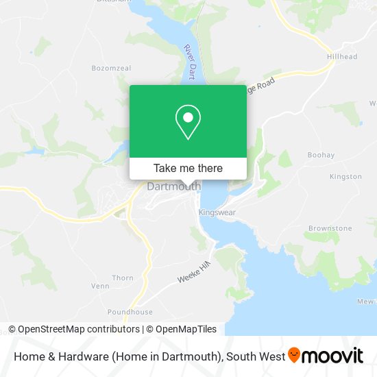 Home & Hardware (Home in Dartmouth) map