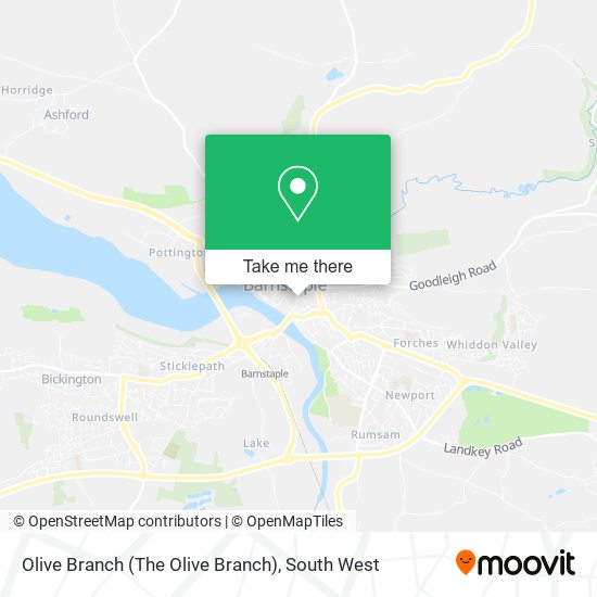 Olive Branch (The Olive Branch) map