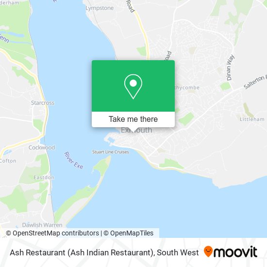 Ash Restaurant (Ash Indian Restaurant) map