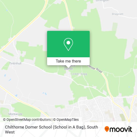Chilthorne Domer School (School in A Bag) map